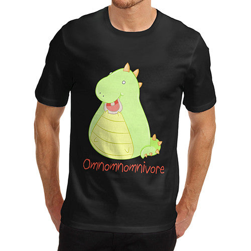 Men's Funny Omnivore Dino T-Shirt