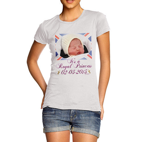 Women's Royal Baby Princess Charlotte T-Shirt