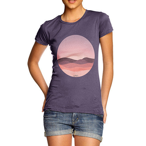 Circle Landscape Women's T-Shirt