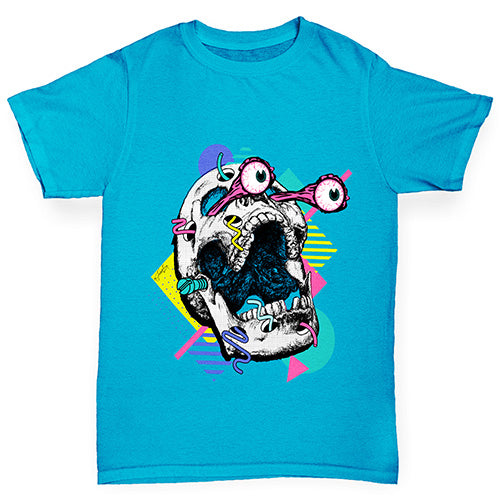 80's Skull Girl's T-Shirt