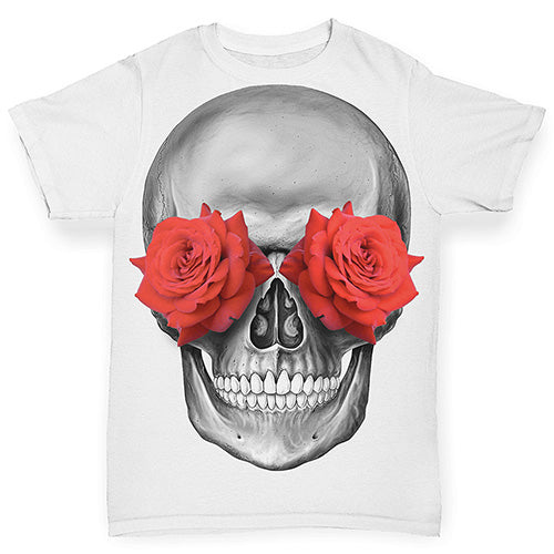 Rose Eye Skull Baby Toddler ALL-OVER PRINT Baby T-shirt