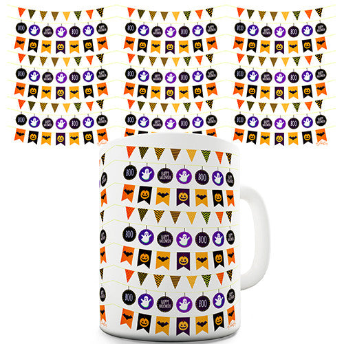 Halloween Bunting Novelty Mug