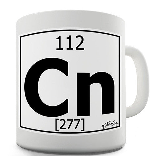 Periodic Table Of Elements Cn Copernicium Novelty Mug