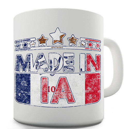 Made In IA Iowa Novelty Mug