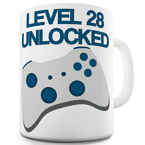 Personalised Level Unlocked Ceramic Mug