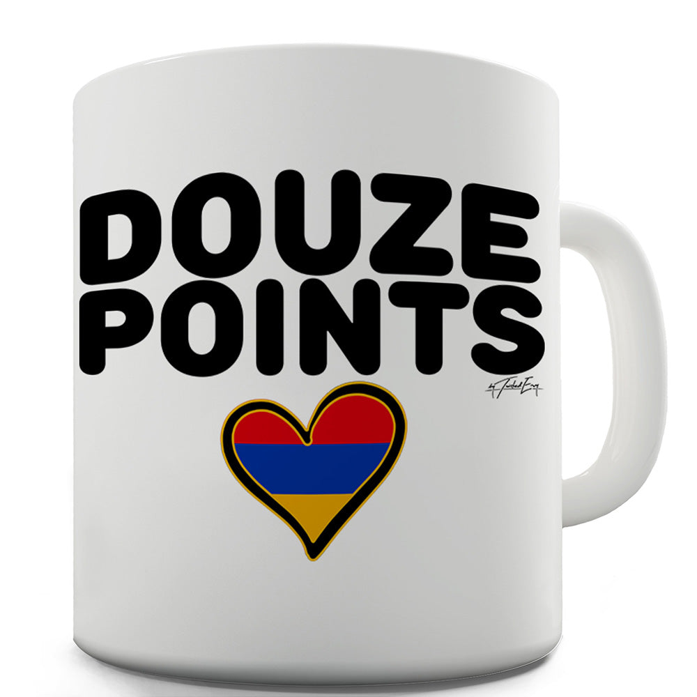 Douze Points Armenia Ceramic Novelty Mug