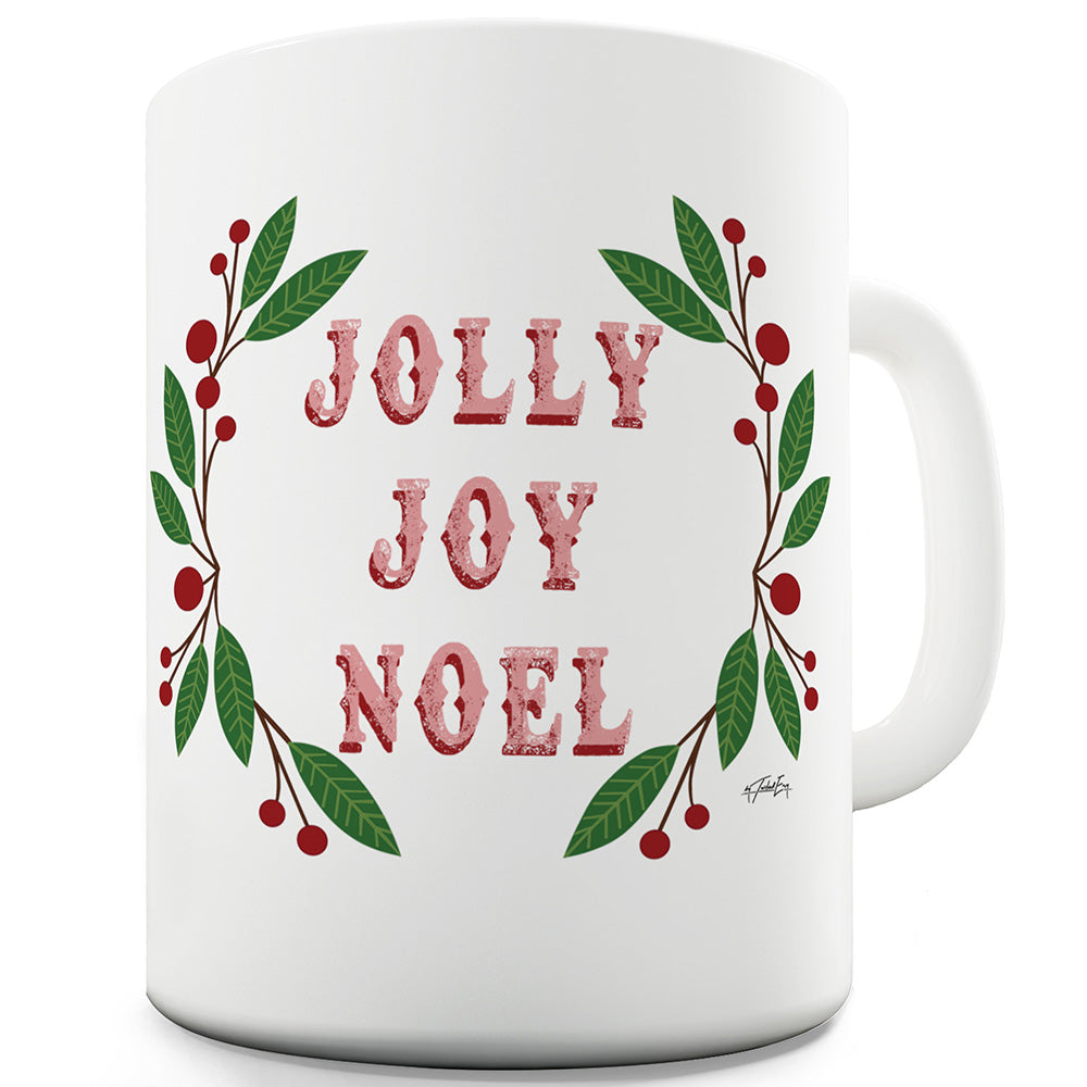 Jolly Joy Noël Funny Mugs For Coworkers