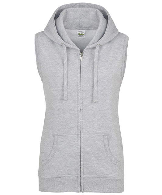 Women's sleeveless zoodie