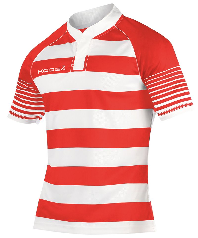 Junior touchline hooped match shirt