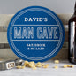 Personalised Man Cave Heritage Plaque