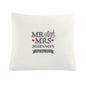 Personalised Mr & Mrs Cushion