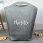 Personalised Silver Name Storage Bag