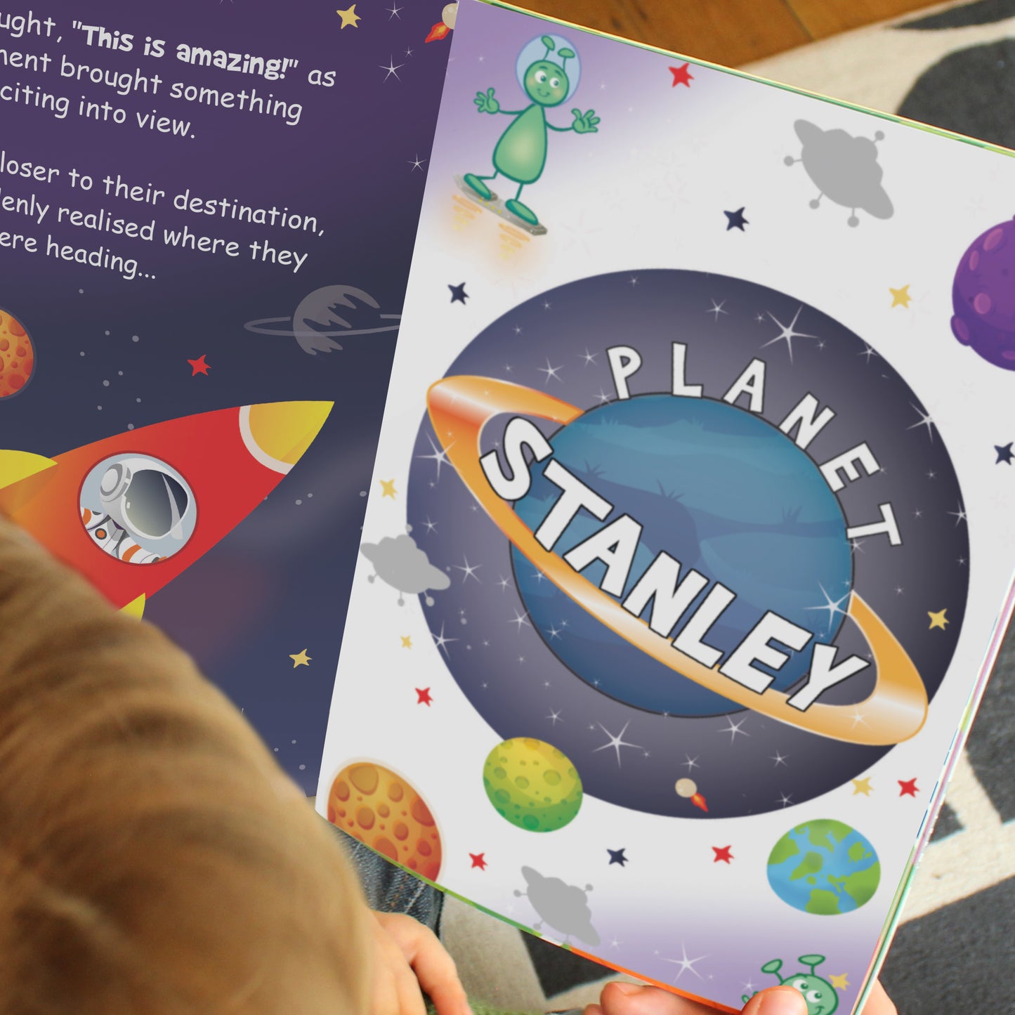 Personalised Space Story Book