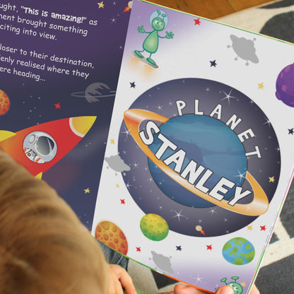 Personalised Space Story Book