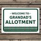 Personalised Welcome To Sign