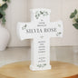 Personalised Memorial Cross Wooden Ornament