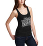 Womens Mister Nice Guy Funny Distress Tank Top