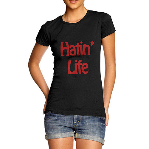 Women's Hating Life Graphic T-Shirt