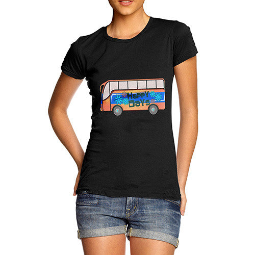 Women's Happy Days Camper Van T-Shirt