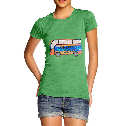 Women's Happy Days Camper Van T-Shirt