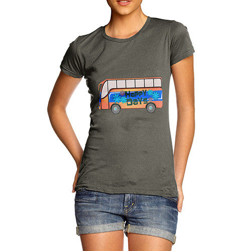 Women's Happy Days Camper Van T-Shirt