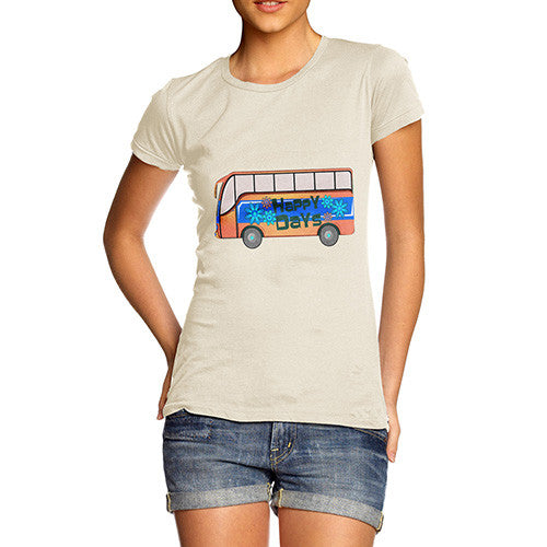 Women's Happy Days Camper Van T-Shirt