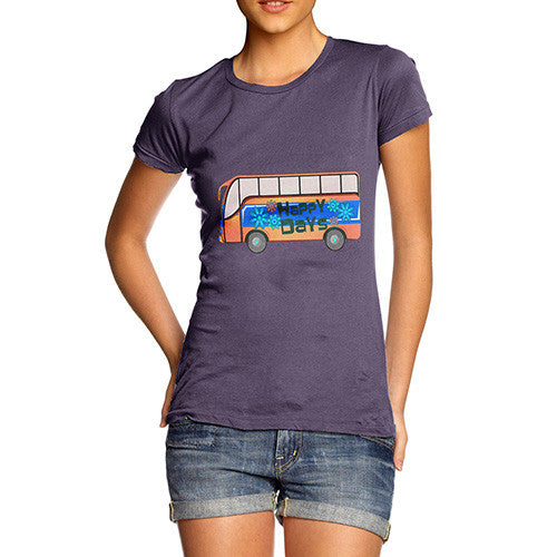 Women's Happy Days Camper Van T-Shirt