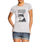 Women's I Hate Them Both Grumpy Husky Joke T-Shirt