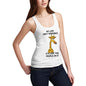 Women's Life Isn't Terrible Grumpy Giraffe Funny Tank Top