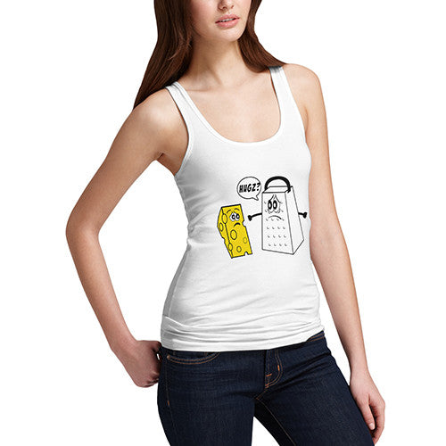 Women's Hugz Funny Cartoon Tank Top