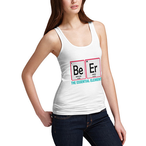 Women's The Essential Element Beer Funny Tank Top