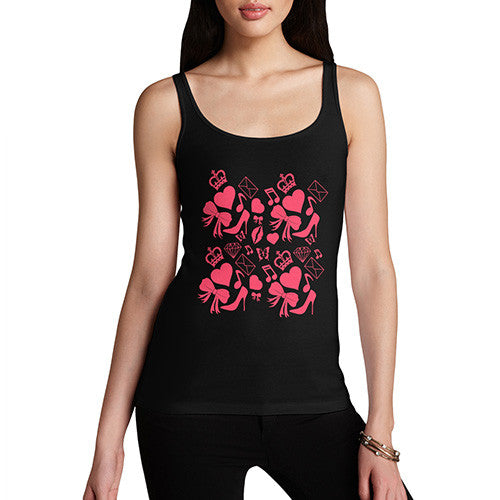 Womens Love London Shopping Tank Top