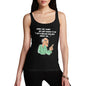 Womens Funny Last Words Tank Top