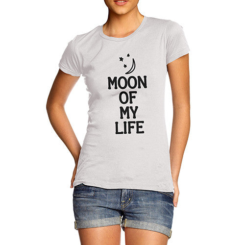 Women's Moon Of My Life Cotton T-Shirt