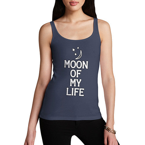 Women's Moon Of My Life Cotton Tank Top