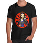 Mens Anime Ninja Girl T-Shirt