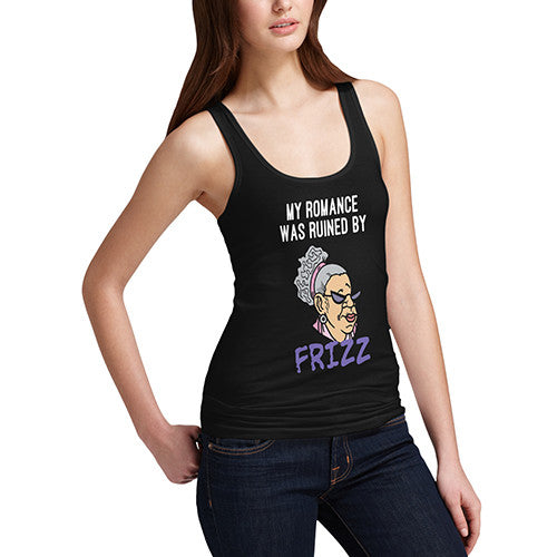 Womens Romance Ruined By Frizz Tank Top