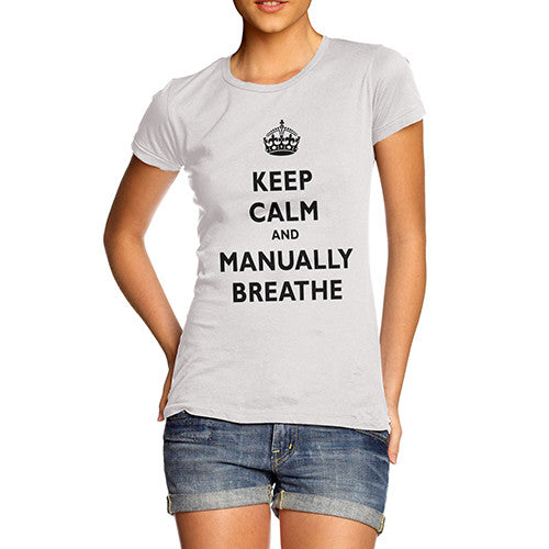 Women's Keep Calm And Breathe T-Shirt