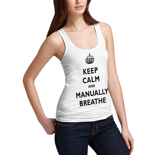 Women's Keep Calm And Breathe Tank Top