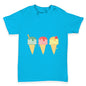 Multi Colour Ice Cream Baby Toddler T-Shirt