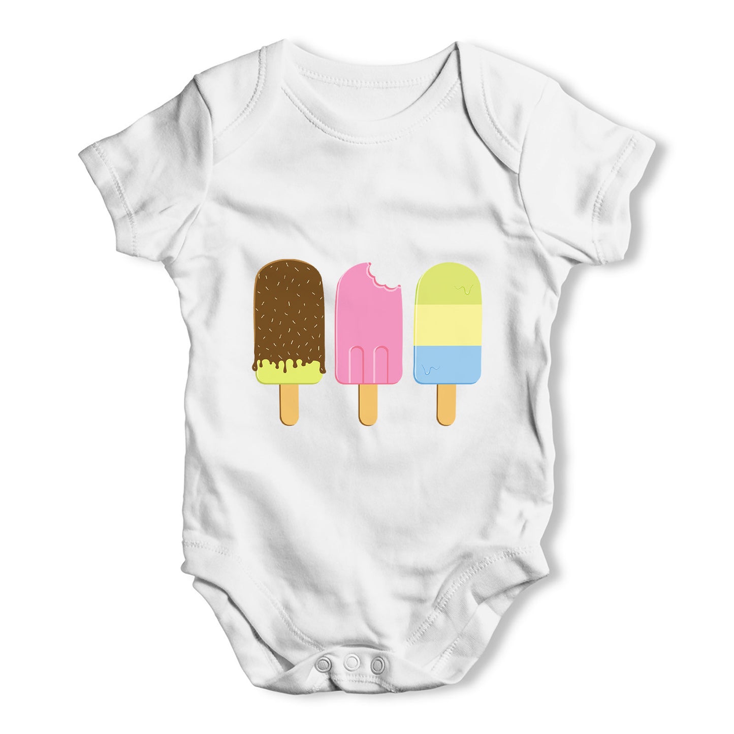 Little Ice Lollies Baby Grow Bodysuit