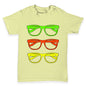 Coloured Glasses Frames Baby Toddler T-Shirt