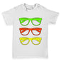Coloured Glasses Frames Baby Toddler T-Shirt