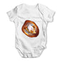 Space Pizza Cat Baby Grow Bodysuit
