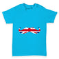 Union Jack Moustache Baby Toddler T-Shirt