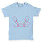 Twin Love Cats Baby Toddler T-Shirt