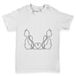 Twin Love Cats Baby Toddler T-Shirt