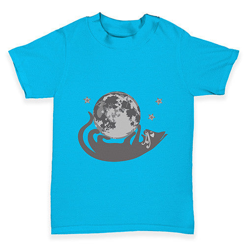 Moon Cat Baby Toddler T-Shirt