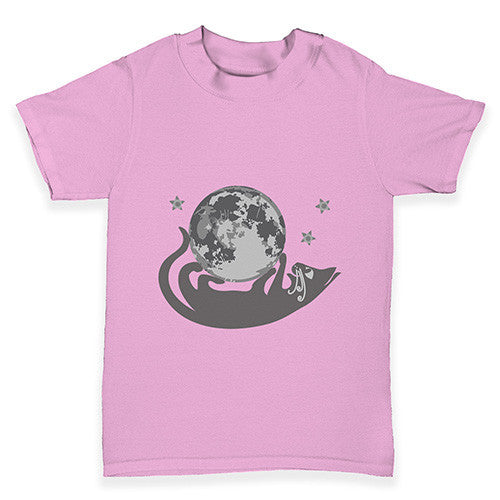 Moon Cat Baby Toddler T-Shirt