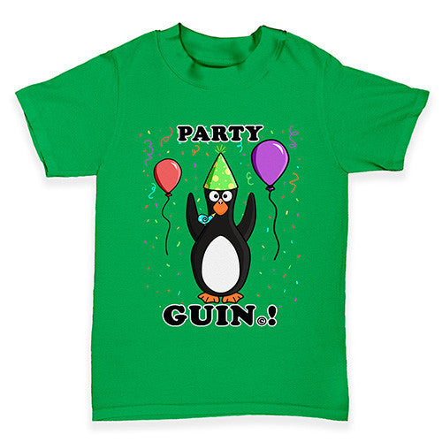 Party Guin The Penguin Baby Toddler T-Shirt